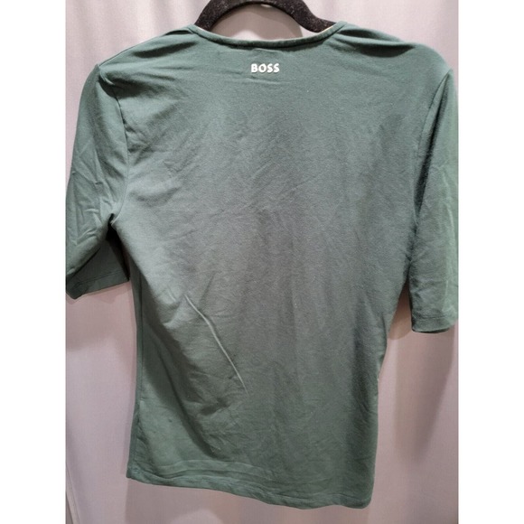 HUGO BOSS Finula Top In Gree new - size Medium- B27 (5) - Picture 5 of 9